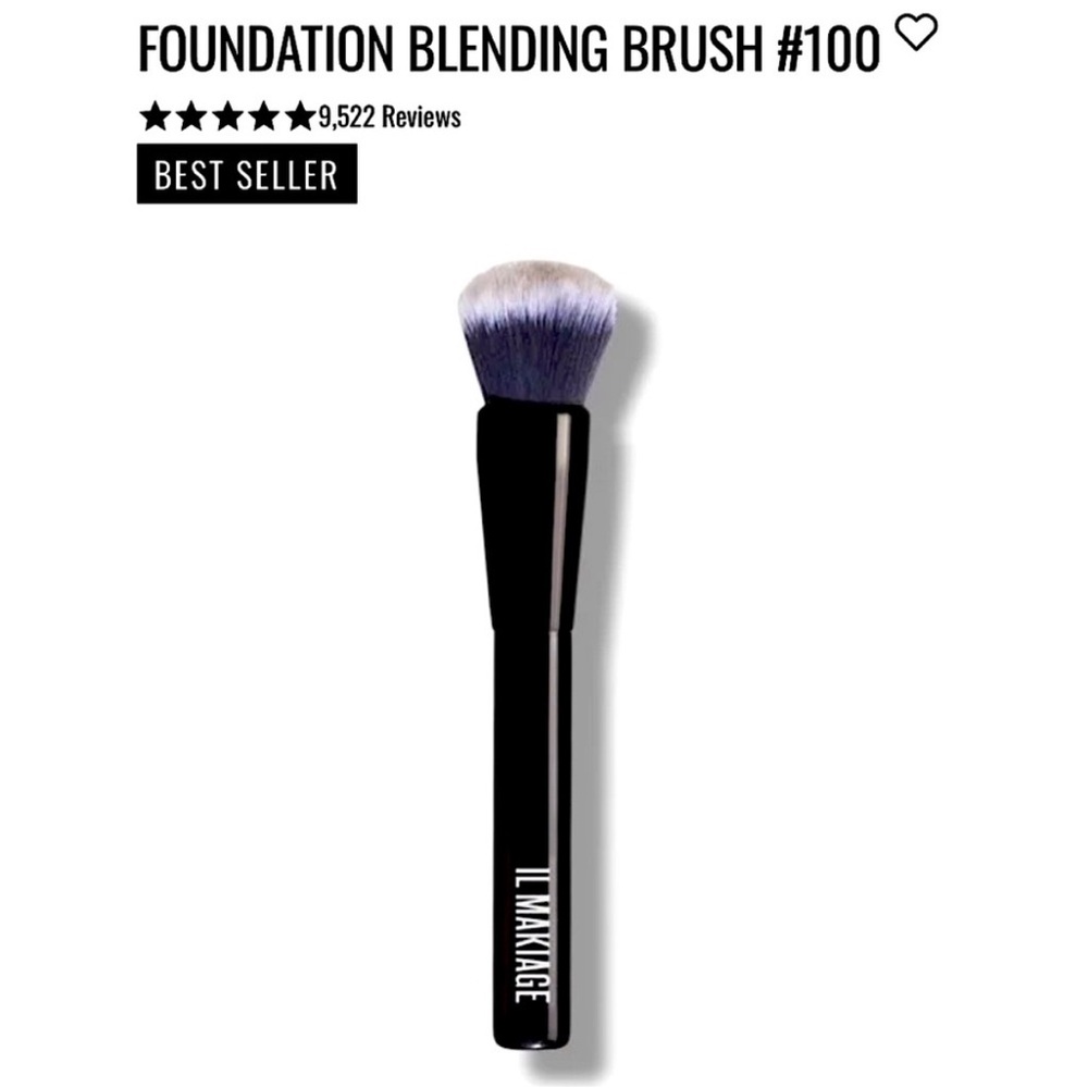 Il Makiage Foundation Brush #100 (Foundation Blending Brush) - Picture 2 of 5
